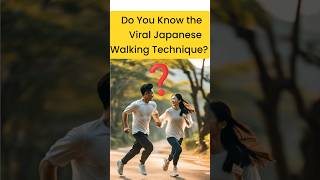 Unique Japanese Walking Training? #intervalwalk #viralhealthtips #10000steps #lifestyleupgrade
