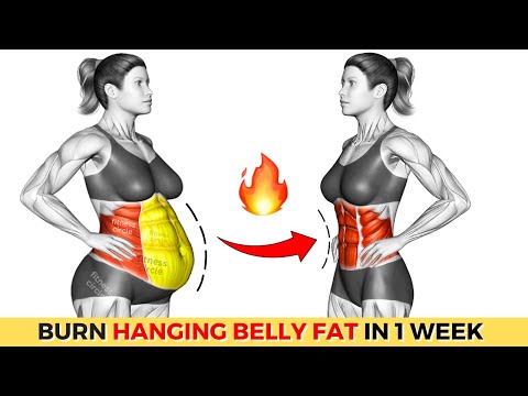 The Best Exercises for Hanging Belly Fat | 30-min Workout To LOSE 3 INCHES OFF WAIST in 2 Week