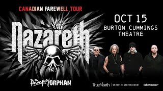 Nazareth - Burton Cummings Theatre Burton Cummings Theatre