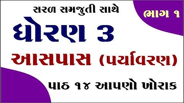 paryavaran, Dhoran 3 aaspas path 14, std 3 aaspas ch 14, Dhoran 3 paryavaran chapter 14,