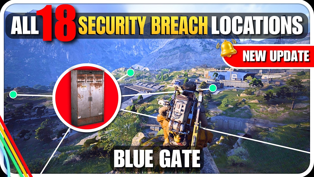 ALL Security Breach Locations in BLUE GATE on ARC Raiders - YouTube