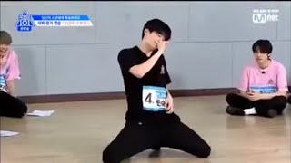 Produce x 101 episode 11: Han Seungwoo 소년미 Killing Part _ Sexy Dance