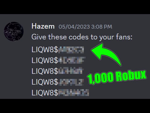 You Can Now Redeem Hazem's FREE ROBUX CODES In PLS DONATE (Roblox) 