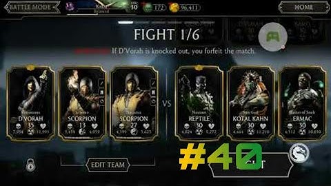 Mortal Kombat - 33-tower - Battle mode, walkthrough gameplay part 40 (Android)