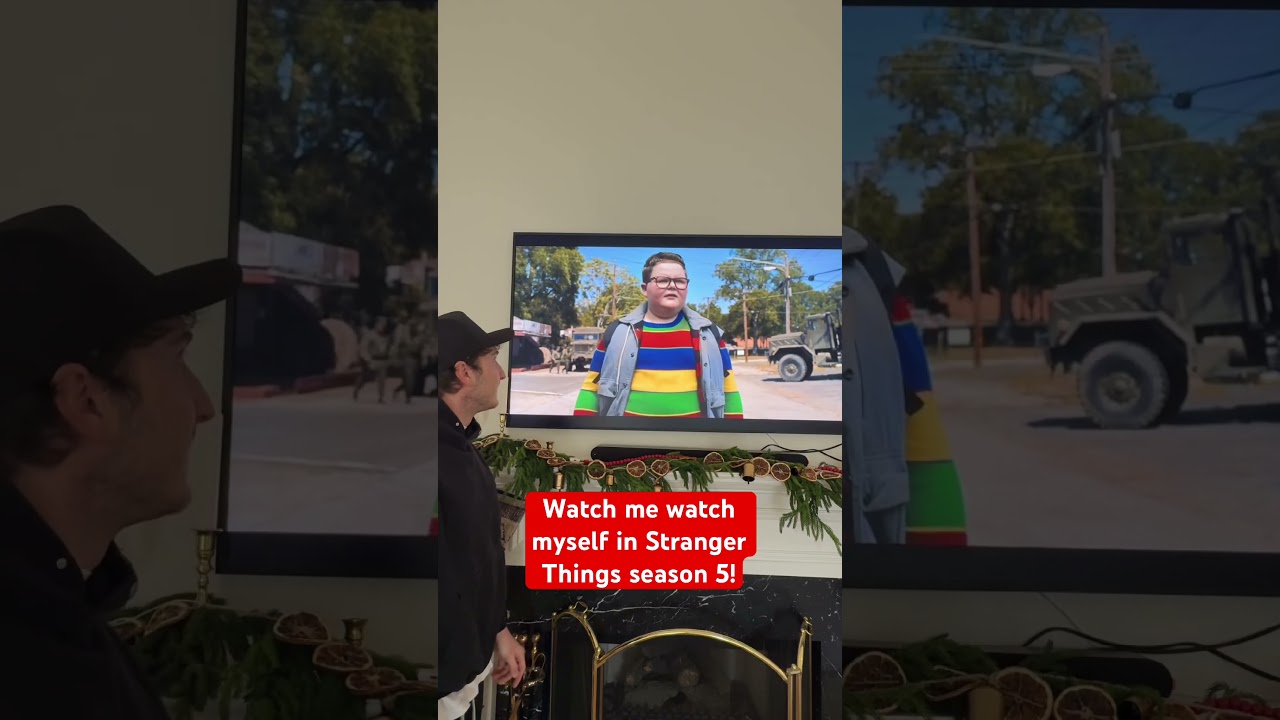 Посмотрите, как я смотрю на себя в пятом сезоне &laquo;Очень странных дел&raquo;!