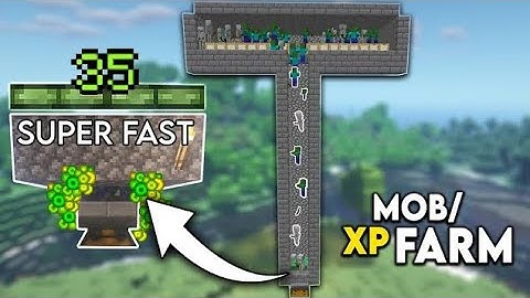 Minecraft: EASY MOB XP FARM TUTORIAL! 1.19 (Without Mob Spawner)#Minecraft#long video#mob XP Farm 