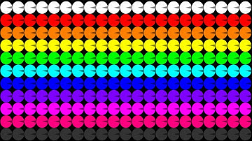 The Pacman Sorter Eliminations Marble Race ASRM in Algodoo