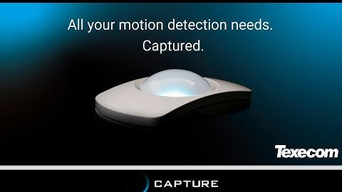 Texecom Capture PIR Motion Sensors
