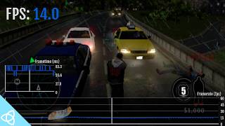 True Crime: New York City - PS2 Frame Rate Analysis