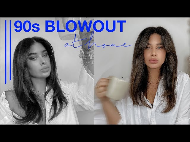 How to 90s Blowout at home || wet to dry tutorial || Tashietinks - thptnganamst.edu.vn