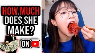 How much does "tzuyang[쯔양]" make on Youtube 2021