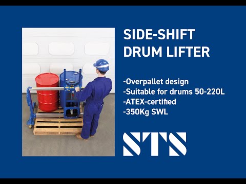 Side-Shift Drum Lifter (Model: DTP04-R500-1250)