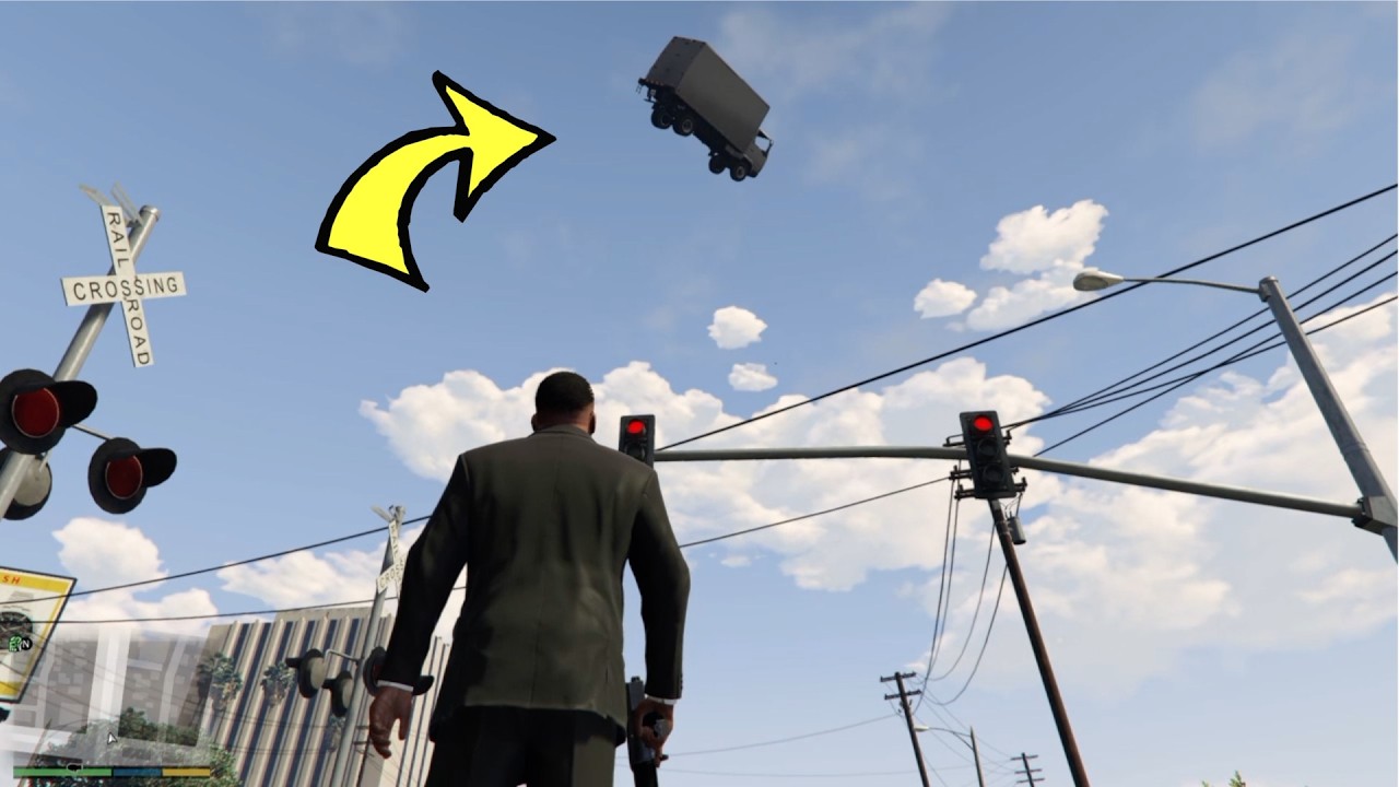 GTA 5 | Fun with Train Tracks