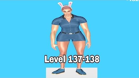 Muscle Rush All Level Gameplay Android, iOS Level 137-138