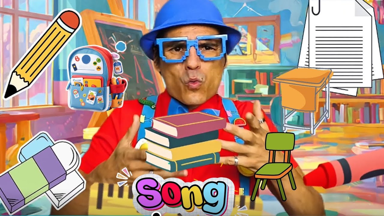 Classroom Objects Part 3 🎶 | Sing Along & Learn English for Kids | The ...