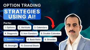 Option Trading Strategies Using AI: Double Diagonal