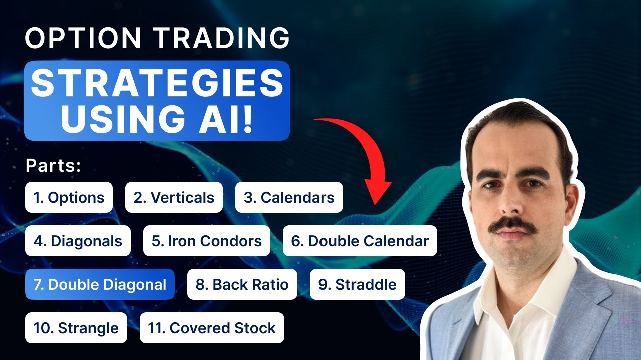 Option Trading Strategies Using AI: Double Diagonal - YouTube
