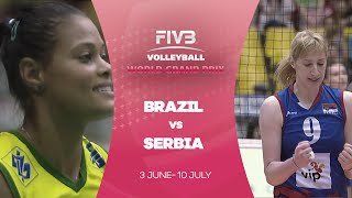 Brazil v Serbia highlights - FIVB World Grand Prix screenshot 5