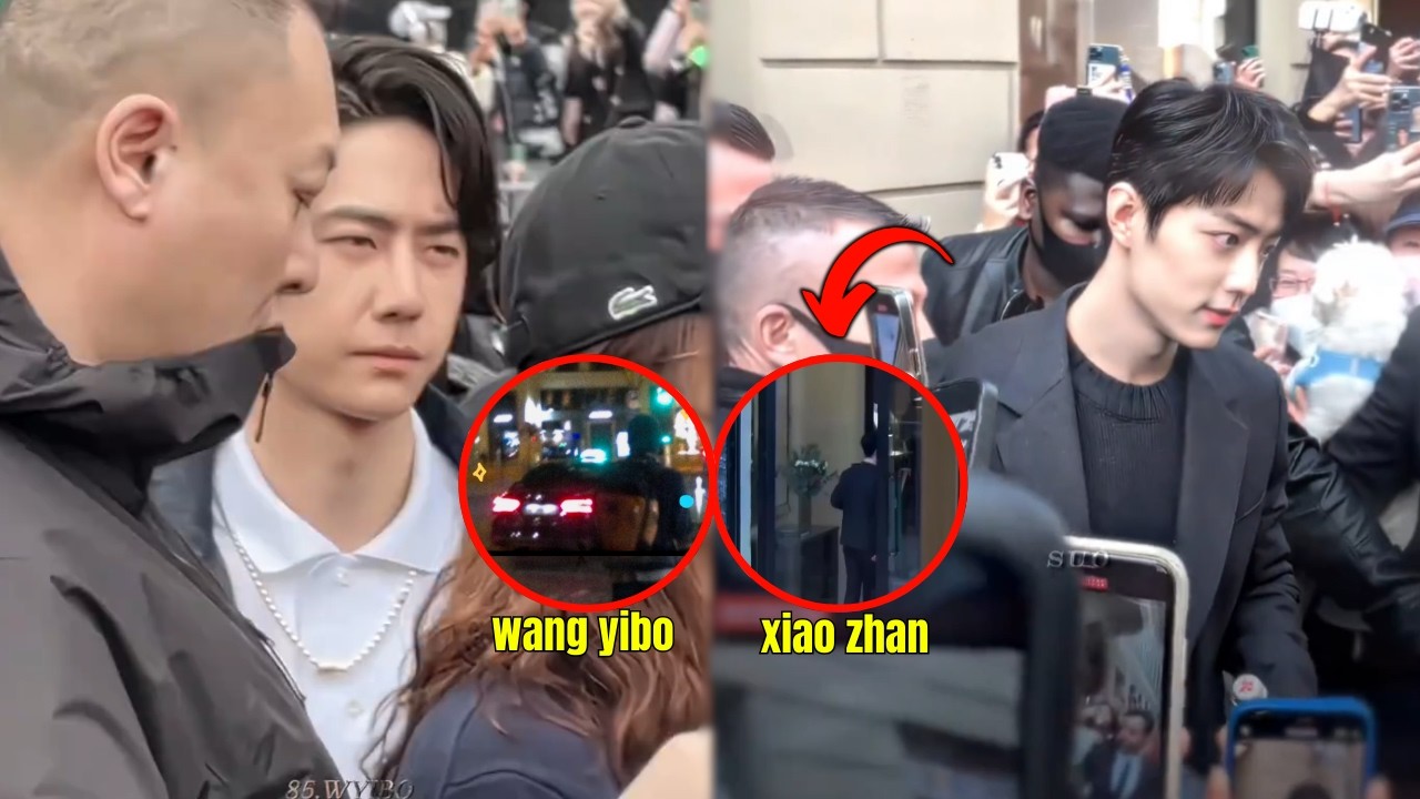 СЕНСАЦИЯ! 5201314 в парижском логе Ван Ибо – Сяо Чжань во Франции?!