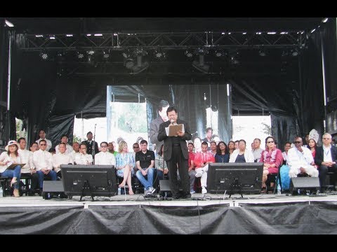 Opening Ceremonies of the 2017 Taste of Manila Festival