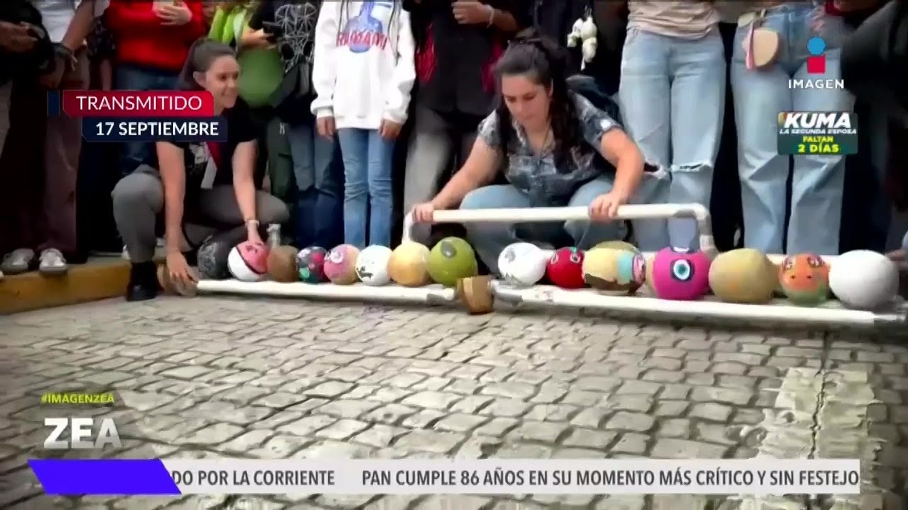 Tradicional Carrera de Melones llena de color y diversión en Xalapa