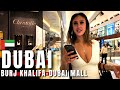 HDR Dubai Mall Burj Khalifa At Night Most Luxury City |4k 60fps