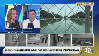 Former Olympic canoeist David Hearn pleads not guilty to Reflecting Pool damage
