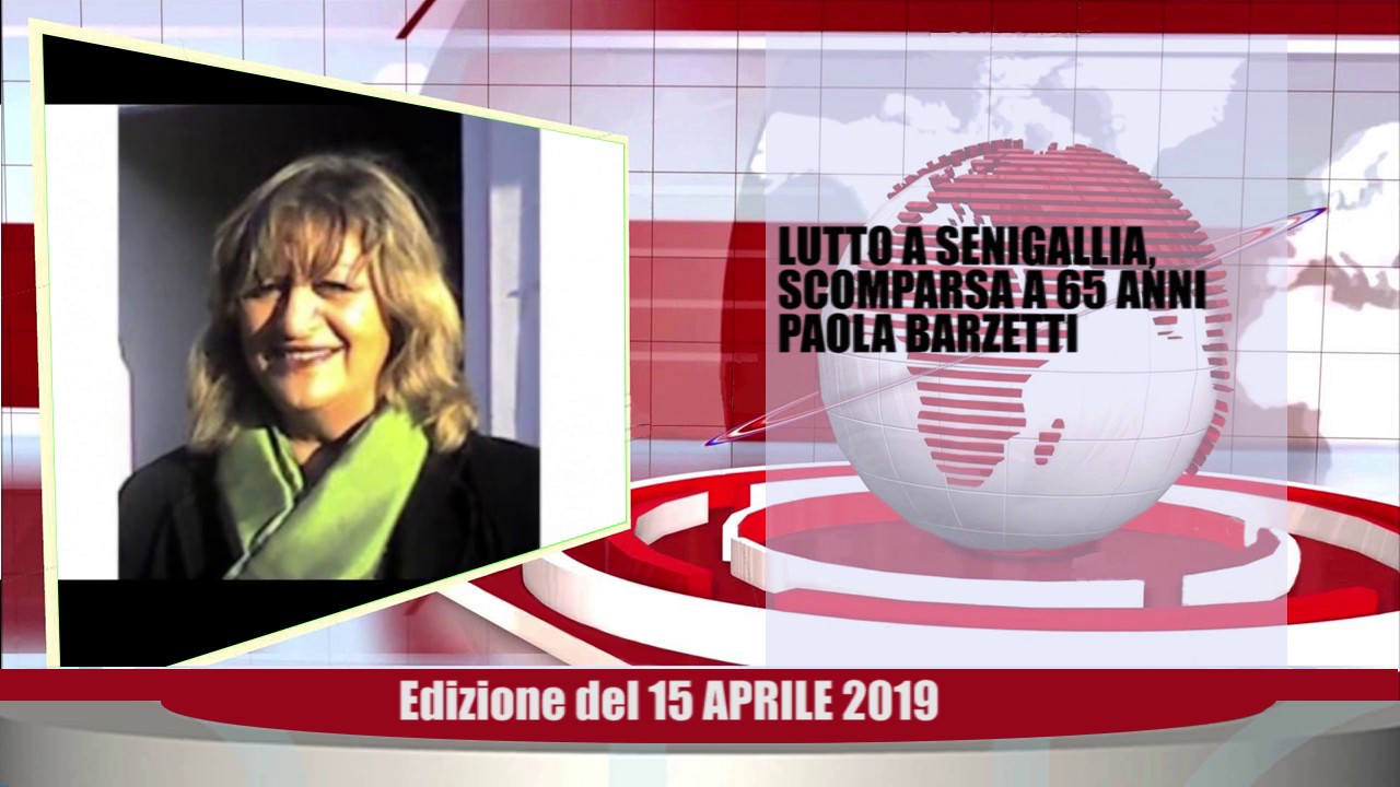 Velluto Notizie Web Tv Senigallia Ed  15 04 19