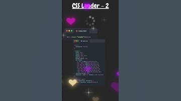 Animated Loader with HTML and Pure CSS 😍😍