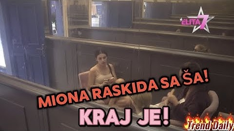 MIONA RASKIDA SA ŠA! Donela je ZVANIČNU ODLUKU, ovim BRUTALNIM rečima je poručila da je KRAJ