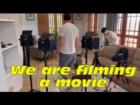 We are filming a movie for Netflix !!!!