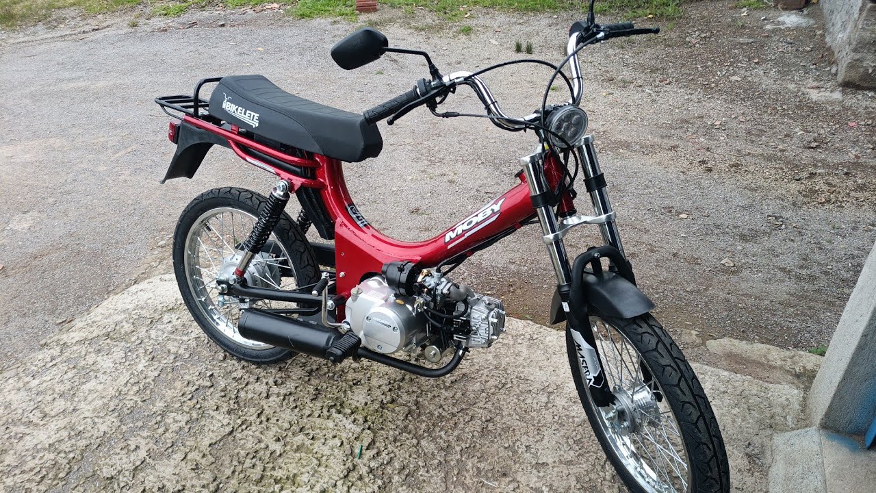 Nova Moby 4 tempos 4 marchas 2021 - YouTube