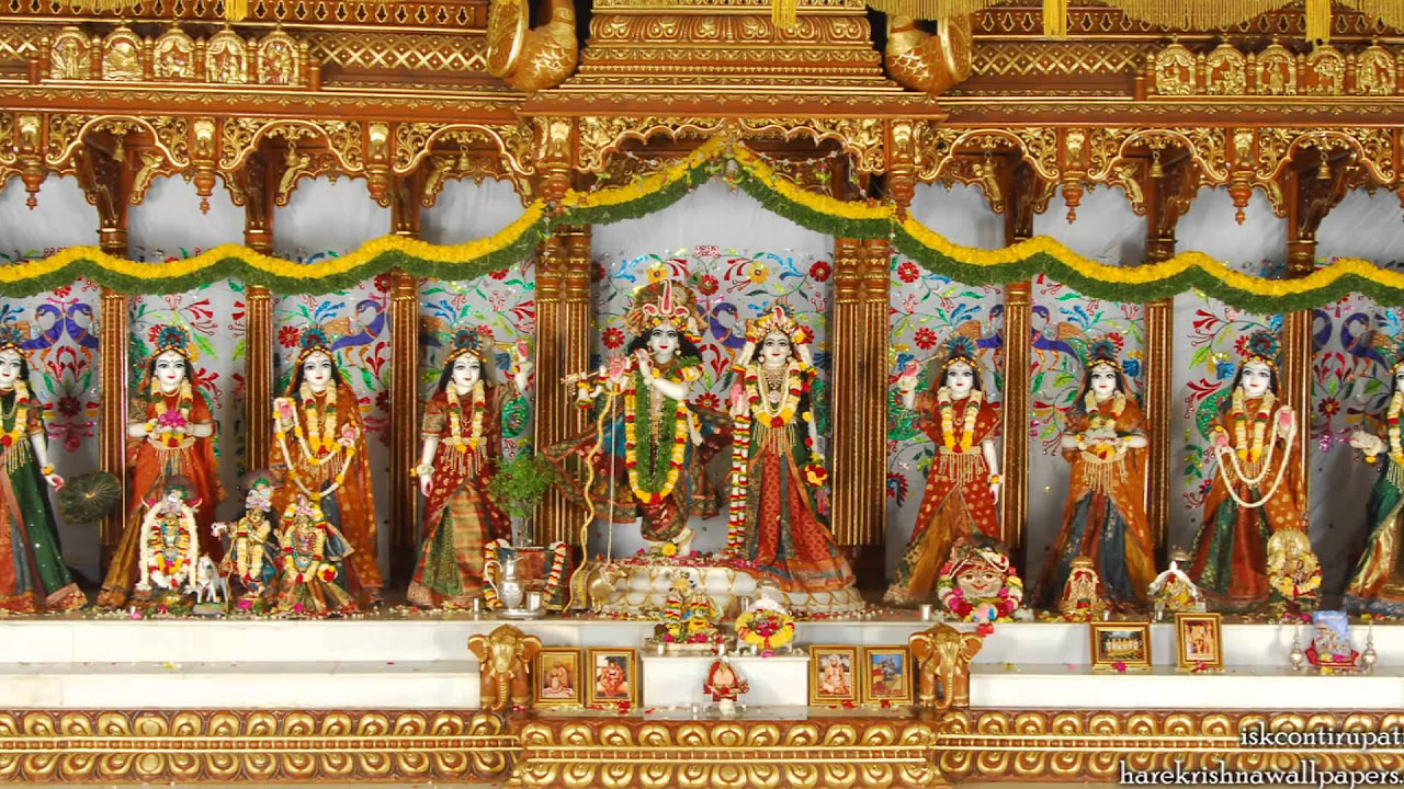 Sri Sri Radha Govinda Asta Sakhi   ISKCON Tirupati