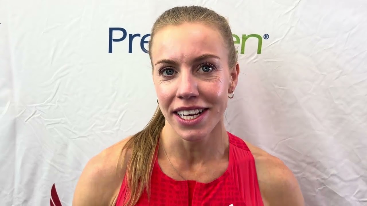 Heather MacLean weighs in on challenging indoor season after 5th place finish in 800m at USA Indoors