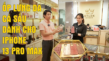 ỐP LƯNG DA CÁ SẤU CHO IPHONE 13 PRO MAX