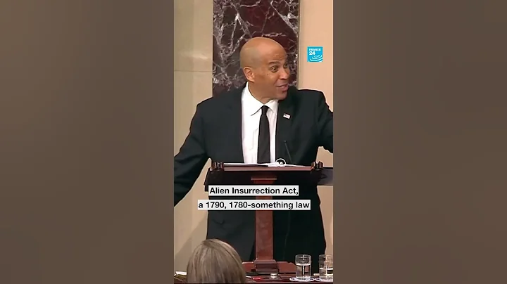 US Senator #CoryBooker breaks record for longest Senate #speech • FRANCE 24 English