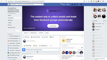 How to automatically collect leads from Facebook Groups