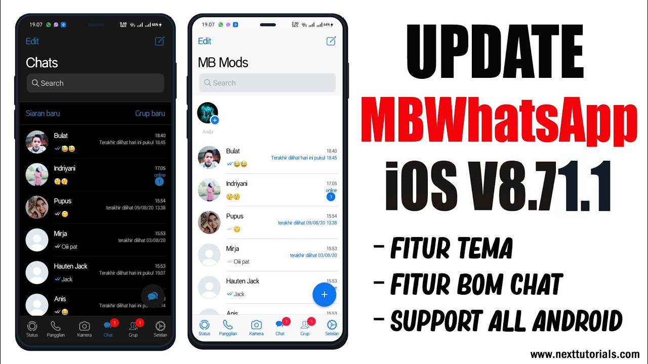 MB WhatsApp iOS v9.25 Fix Update Fitur Terbaru 2022