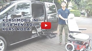 Kursi mobil menjadi kursi roda, bagaimana caranya? [MotionAid]