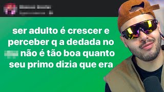 isso tem cheiro de experiência própria