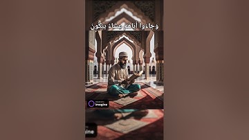 وَجَاءُوا أَبَاهُمْ عِشَاءً يَبْكُونَ تلاوة من سورة يوسف بصوت الشيخ مشاري العفاسي