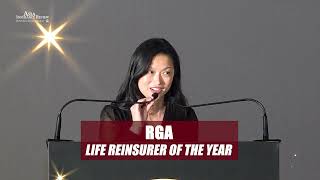 LIFE REINSURER OF THE YEAR - RGA