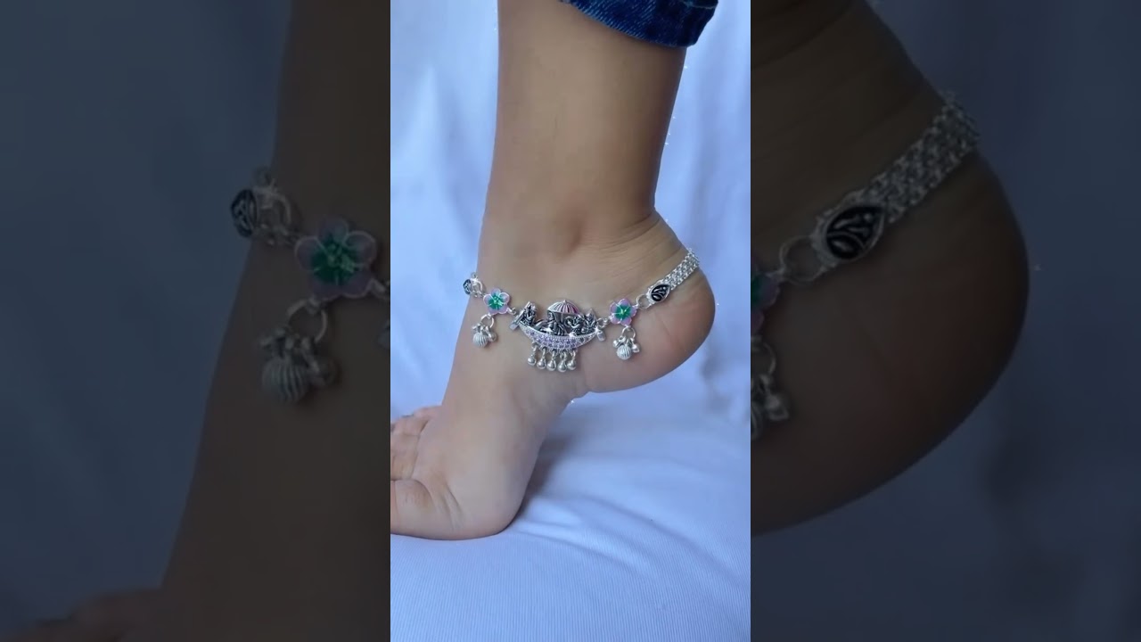 Daily Wear Anklet | Beautiful Anklet Design | Silver Anklet Design | Dulhan Payal | Daily Use Payal