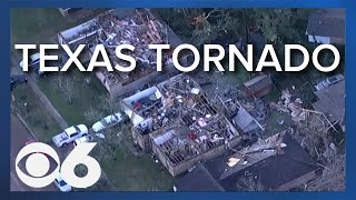 Tornado rips through communities near Houston