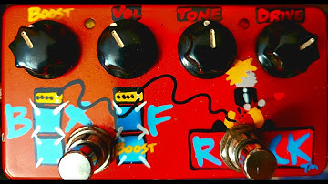 Zvex Box of Rock quick test with Gibson Les Paul R9 and Fender Pro Reverb