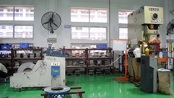 Two-in-one material rack straightening machine with NC servo feeding machine stamping production.