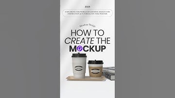 How to Create Packaging Design Mockups for a Cafe Like a Pro in Canva & Pacdora #mockupdesign