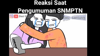 Reaksi Saat Pengumuman SNMPTN