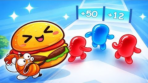 Join Blob Clash 3D VS Food Run - All Levels SpeedRun Gameplay