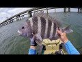 South CBBT Sheephead Fishing